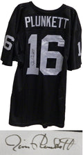 Jim Plunkett Signed Black Wilson Jersey - PLUJRY300 - Jim Plunkett Signed Black Wilson Jersey product image