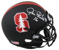Jim Plunkett Signed Stanford Cardinals Tree Logo Black Schutt Mini Helmet - PLUMIN308 - Jim Plunkett Signed Stanford Cardinals Tree Logo Black Schutt Mini Helmet product image