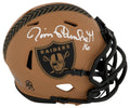 Jim Plunkett Signed Raiders SALUTE 2023 Riddell Speed Mini Helmet - PLUMIN313 - Jim Plunkett Signed Raiders SALUTE 2023 Riddell Speed Mini Helmet product image