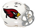 Jake Plummer Signed Arizona Cardinals (Current Style) Riddell Speed Mini Helmet w/Snake - PLUMIN322 - Jake Plummer Signed Arizona Cardinals (Current Style) Riddell Speed Mini Helmet w/Snake product image
