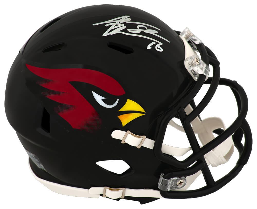 Jake Plummer Signed Arizona Cardinals 2022 Alternate Black Riddell Speed Mini Helmet w/Snake - PLUMIN323 - Jake Plummer Signed Arizona Cardinals 2022 Alternate Black Riddell Speed Mini Helmet w/Snake product image