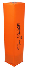 Jim Plunkett Signed Orange Endzone Football Pylon - PLUPYL300 - Jim Plunkett Signed Orange Endzone Football Pylon product image