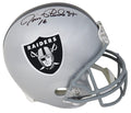 Jim Plunkett Signed Raiders Riddell Full Size Replica Helmet - PLUREP300 - Jim Plunkett Signed Raiders Riddell Full Size Replica Helmet product image