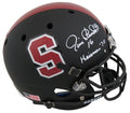 Jim Plunkett Signed Stanford Cardinals Black Schutt Full Size Replica Helmet w/Heisman'70 - PLUREP310 - Jim Plunkett Signed Stanford Cardinals Black Schutt Full Size Replica Helmet w/Heisman'70 product image