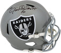 Jim Plunkett Signed Raiders FLASH Riddell Full Size Speed Replica Helmet - PLUREP312 - Jim Plunkett Signed Raiders FLASH Riddell Full Size Speed Replica Helmet product image