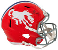 Jake Plummer Signed Denver Broncos 1966 Style Throwback Riddell Full Size Speed Replica Helmet w/Snake - PLUREP335 - Jake Plummer Signed Denver Broncos 1966 Style Throwback Riddell Full Size Speed Replica Helmet w/Snake product image