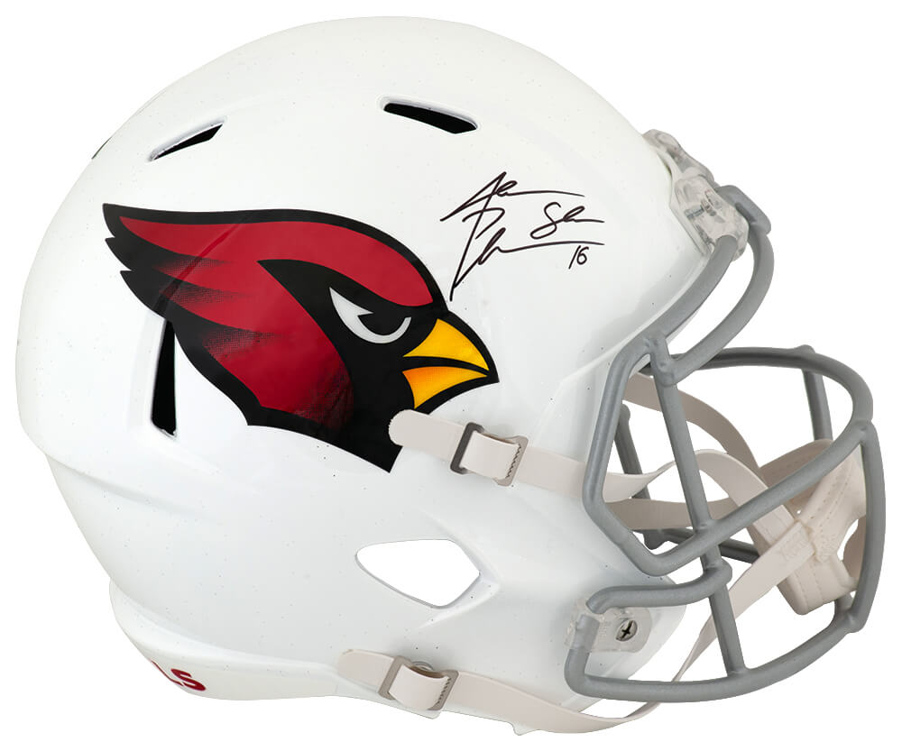 Jake Plummer Signed Arizona Cardinals (Current Style) Riddell Full Size Speed Replica Helmet w/Snake - PLUREP336 - Jake Plummer Signed Arizona Cardinals (Current Style) Riddell Full Size Speed Replica Helmet w/Snake product image