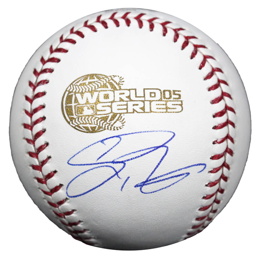 Scott Podsednik Signed Rawlings Official 2005 World Series Baseball - PODBSB102 - Scott Podsednik Signed Rawlings Official 2005 World Series Baseball product image