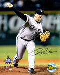 Cliff Politte Signed Chicago White Sox 2005 World Series Pitching Action 8x10 Photo - POL08P101 - Cliff Politte Signed Chicago White Sox 2005 World Series Pitching Action 8x10 Photo product image