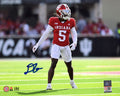 D'Angelo Ponds Signed Indiana Hoosiers Football Action 8x10 Photo - PON08P300 - D'Angelo Ponds Signed Indiana Hoosiers Football Action 8x10 Photo product image