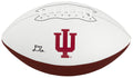 D'Angelo Ponds Signed Indiana Hoosiers Logo Brands White Logo Football - PONFTB300 - D'Angelo Ponds Signed Indiana Hoosiers Logo Brands White Logo Football product image