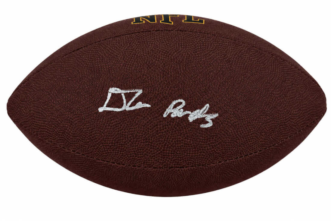 D'Angelo Ponds Signed Wilson Super Grip Full Size NFL Football - PONFTB301 - D'Angelo Ponds Signed Wilson Super Grip Full Size NFL Football product image