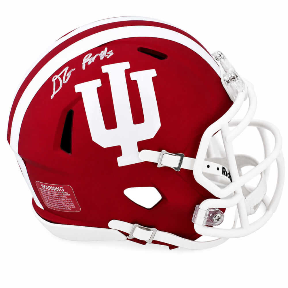 D'Angelo Ponds Signed Indiana Riddell Speed Mini Helmet - PONMIN301 - D'Angelo Ponds Signed Indiana Riddell Speed Mini Helmet product image