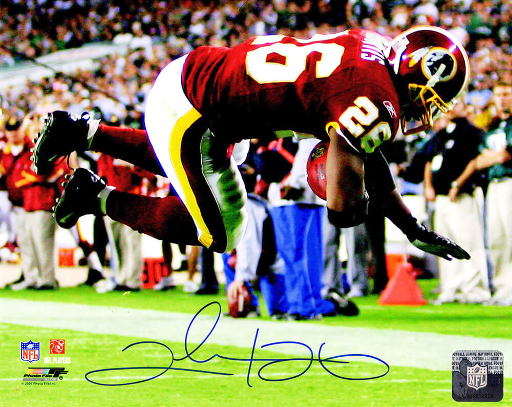 Clinton Portis Signed Washington Redskins Action 8x10 Photo - POR08P300 - Clinton Portis Signed Washington Redskins Action 8x10 Photo product image
