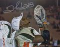 Clinton Portis Signed Miami Hurricanes Kissing Football 8x10 Photo - (Fanatics) - POR08P301 - Clinton Portis Signed Miami Hurricanes Kissing Football 8x10 Photo - (Fanatics) product image