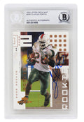 Clinton Portis Signed 2002 Upper Deck MVP Rookie Card #258 - (Beckett Encapsulated) - PORCAR301 - Clinton Portis Signed 2002 Upper Deck MVP Rookie Card #258 - (Beckett Encapsulated) product image
