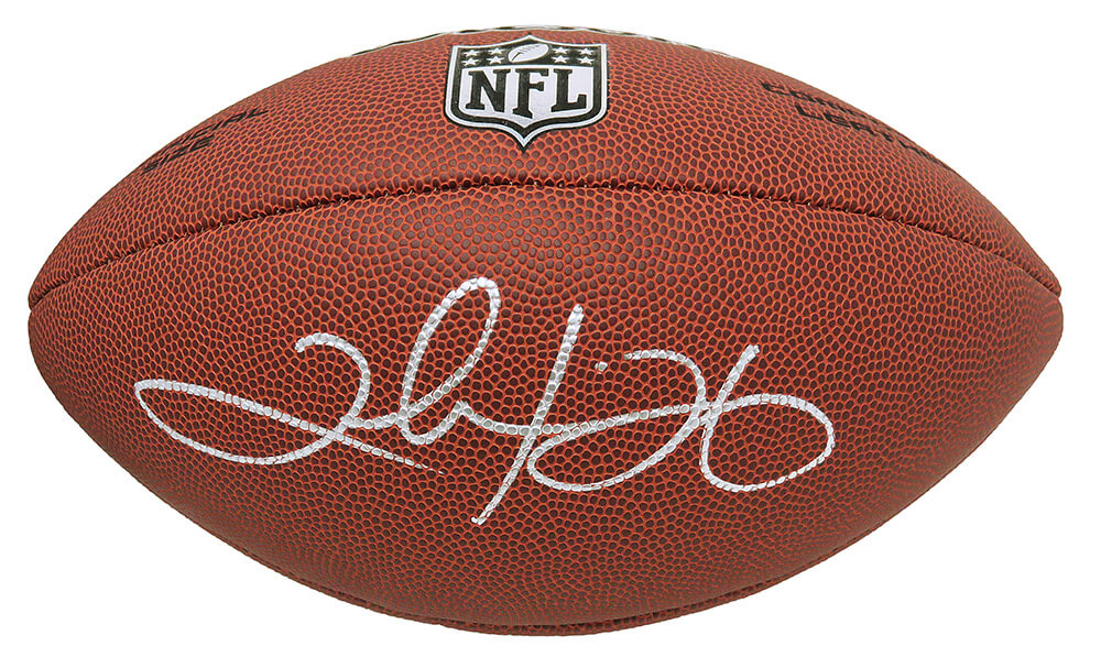 Clinton Portis Signed Wilson Limited Full Size NFL Football - PORFTB300 - Clinton Portis Signed Wilson Limited Full Size NFL Football product image
