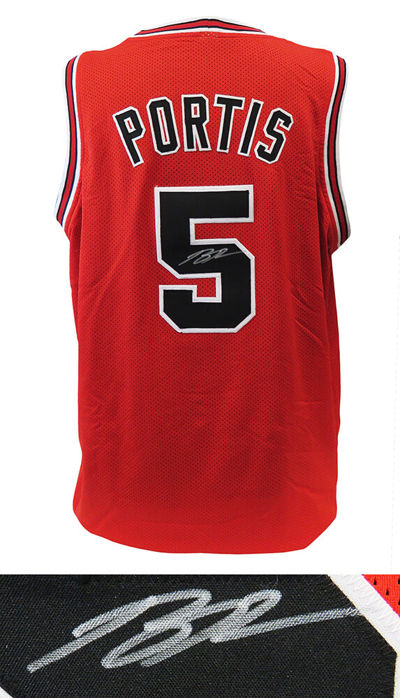 Bobby Portis Signed Red Custom Jersey - PORJRY207 - Bobby Portis Signed Red Custom Jersey product image