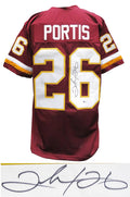 Clinton Portis Signed Maroon Custom Football Jersey (Beckett) - PORJRY302 - Clinton Portis Signed Maroon Custom Football Jersey (Beckett) product image