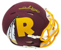 Clinton Portis Signed Washington Redskins AMP Alternate Series Riddell Speed Mini Helmet - PORMIN301 - Clinton Portis Signed Washington Redskins AMP Alternate Series Riddell Speed Mini Helmet product image