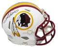 Clinton Portis Signed Washington Redskins Flat White Matte Riddell Speed Mini Helmet - PORMIN302 - Clinton Portis Signed Washington Redskins Flat White Matte Riddell Speed Mini Helmet product image