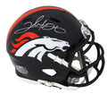 Clinton Portis Signed Denver Broncos Riddell Speed Mini Helmet - PORMIN306 - Clinton Portis Signed Denver Broncos Riddell Speed Mini Helmet product image