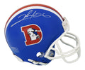 Clinton Portis Signed Denver Broncos Throwback 'D Logo' Riddell Mini Helmet - PORMIN307 - Clinton Portis Signed Denver Broncos Throwback 'D Logo' Riddell Mini Helmet product image