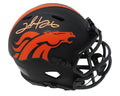 Clinton Portis Signed Denver Broncos Eclipse Black Matte Riddell Speed Mini Helmet - PORMIN308 - Clinton Portis Signed Denver Broncos Eclipse Black Matte Riddell Speed Mini Helmet product image