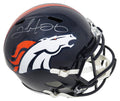 Clinton Portis Signed Denver Broncos Riddell Full Size Speed Replica Helmet - PORREP302 - Clinton Portis Signed Denver Broncos Riddell Full Size Speed Replica Helmet product image
