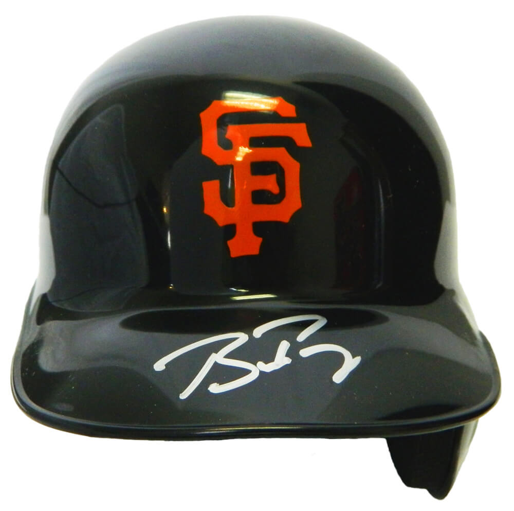 Buster Posey Signed San Francisco Giants Riddell Mini Batting Helmet - POSMIN100 - Buster Posey Signed San Francisco Giants Riddell Mini Batting Helmet product image