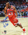 Roger Powell Jr. Signed Illinois Fighting Illini Orange Jersey Action 8x10 Photo w/The Rev - POW08P200 - Roger Powell Jr. Signed Illinois Fighting Illini Orange Jersey Action 8x10 Photo w/The Rev product image