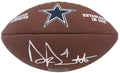 Dak Prescott Signed Dallas Cowboys Wilson Brown Logo NFL Football - PREFTB303 - Dak Prescott Signed Dallas Cowboys Wilson Brown Logo NFL Football product image