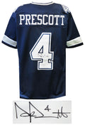 Dak Prescott Signed Navy Custom Football Jersey - PREJRY300 - Dak Prescott Signed Navy Custom Football Jersey product image