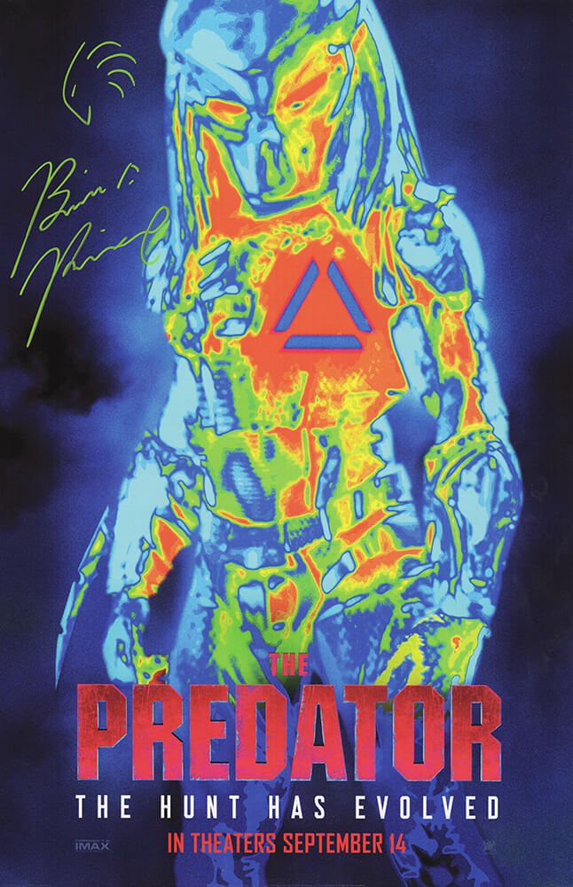 Brian Prince Jr Signed The Predator 11x17 Movie Poster - PRIPST500 - Brian Prince Jr Signed The Predator 11x17 Movie Poster product image