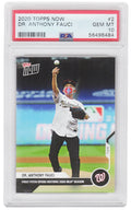 Dr Anthony Fauci 2020 Topps Now Opening Day (Nationals vs Yankees) Trading Card #2 - (PSA 10 GEM MINT) - PS1AF20T2 - Dr Anthony Fauci 2020 Topps Now Opening Day (Nationals vs Yankees) Trading Card #2 - (PSA 10 GEM MINT) product image