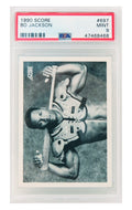 Bo Jackson 1990 Score Baseball #697 B&W Bat On Shoulder Pads Card - PSA 9 MINT - PS1BJ90S9 - Bo Jackson 1990 Score Baseball #697 B&W Bat On Shoulder Pads Card - PSA 9 MINT product image