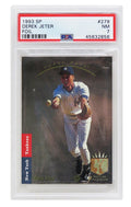 Derek Jeter (New York Yankees) 1993 SP Foil Baseball RC Rookie Card #279 (PSA 7 NM) (D) - PS1DJ93FD - Derek Jeter (New York Yankees) 1993 SP Foil Baseball RC Rookie Card #279 (PSA 7 NM) (D) product image