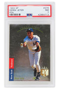 Derek Jeter (New York Yankees) 1993 SP Foil Baseball RC Rookie Card #279 (PSA 7 NM) (E) - PS1DJ93FE - Derek Jeter (New York Yankees) 1993 SP Foil Baseball RC Rookie Card #279 (PSA 7 NM) (E) product image