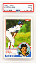 Wade Boggs (Boston Red Sox) 1983 Topps Baseball #498 RC Rookie Card - PSA 9 MINT - PS1WB83T1 - Wade Boggs (Boston Red Sox) 1983 Topps Baseball #498 RC Rookie Card - PSA 9 MINT product image