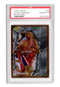 Allen Iverson (Philadelphia 76ers) 1996 Topps Finest Basketball #69 RC Rookie Card - PSA 10 GEM MINT - PS2AI96F1 - Allen Iverson (Philadelphia 76ers) 1996 Topps Finest Basketball #69 RC Rookie Card - PSA 10 GEM MINT product image