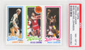 Larry Bird, Magic Johnson & Julius Erving 1980 Topps Scoring Leader RC Card (PSA 8 NM-MT)(E) - PS2BJ80T5 - Larry Bird, Magic Johnson & Julius Erving 1980 Topps Scoring Leader RC Card (PSA 8 NM-MT)(E) product image