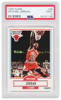 Michael Jordan (Chicago Bulls) 1990 Fleer Basketball #26 - PSA 9 MINT (New Label) - PS2MJ90F1 - Michael Jordan (Chicago Bulls) 1990 Fleer Basketball #26 - PSA 9 MINT (New Label) product image