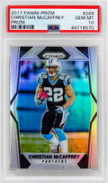Christian McCaffrey (Carolina Panthers) 2017 Panini Prizm Football #249 Prizm RC Rookie Card - PSA 10 GEM MINT - PS3CM17P1 - Christian McCaffrey (Carolina Panthers) 2017 Panini Prizm Football #249 Prizm RC Rookie Card - PSA 10 GEM MINT product image