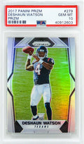 Deshaun Watson (Houston Texans) 2017 Panini Prizm Football #279 Prizm RC Rookie Card - PSA 10 GEM MINT - PS3DW17P1 - Deshaun Watson (Houston Texans) 2017 Panini Prizm Football #279 Prizm RC Rookie Card - PSA 10 GEM MINT product image