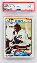 Lawrence Taylor (New York Giants) 1982 Topps Football #434 RC Rookie Card - PSA 9 MINT (A) - PS3LT82A9 - Lawrence Taylor (New York Giants) 1982 Topps Football #434 RC Rookie Card - PSA 9 MINT (A) product image