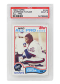 Lawrence Taylor (New York Giants) 1982 Topps Football #434 RC Rookie Card - PSA 9 MINT (B) - PS3LT82B9 - Lawrence Taylor (New York Giants) 1982 Topps Football #434 RC Rookie Card - PSA 9 MINT (B) product image