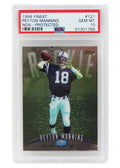 Peyton Manning (Indianapolis Colts) 1998 Topps Finest Football #121 RC Rookie Card - PSA 10 GEM MINT (New Label) - PS3PM98F2 - Peyton Manning (Indianapolis Colts) 1998 Topps Finest Football #121 RC Rookie Card - PSA 10 GEM MINT (New Label) product image