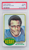 Walter Payton (Chicago Bears) 1976 Topps Football #148 RC Rookie Card - PSA 7 NM (B) - PS3WP76TB - Walter Payton (Chicago Bears) 1976 Topps Football #148 RC Rookie Card - PSA 7 NM (B) product image