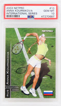 Anna Kournikova 2003 NetPro International Series Tennis RC Rookie Trading Card #10 - PSA 10 GEM MINT (POP 1) - PS5AK03N1 - Anna Kournikova 2003 NetPro International Series Tennis RC Rookie Trading Card #10 - PSA 10 GEM MINT (POP 1) product image