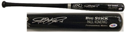 Paul Konerko Signed Autographed Black Big Stick Rawlings Bat - PSA - KONBAT100 - Paul Konerko Signed Autographed Black Big Stick Rawlings Bat - PSA product image